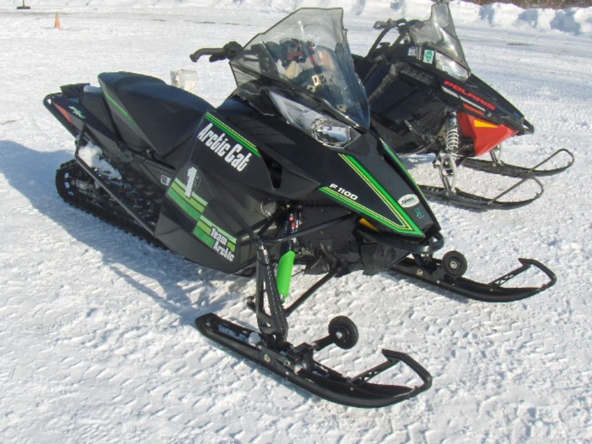 2012 ARCTIC CAT F 1100  4UF12SNW9CT116364 snowmobile, owner started at time of auction check in, - Image 2 of 4
