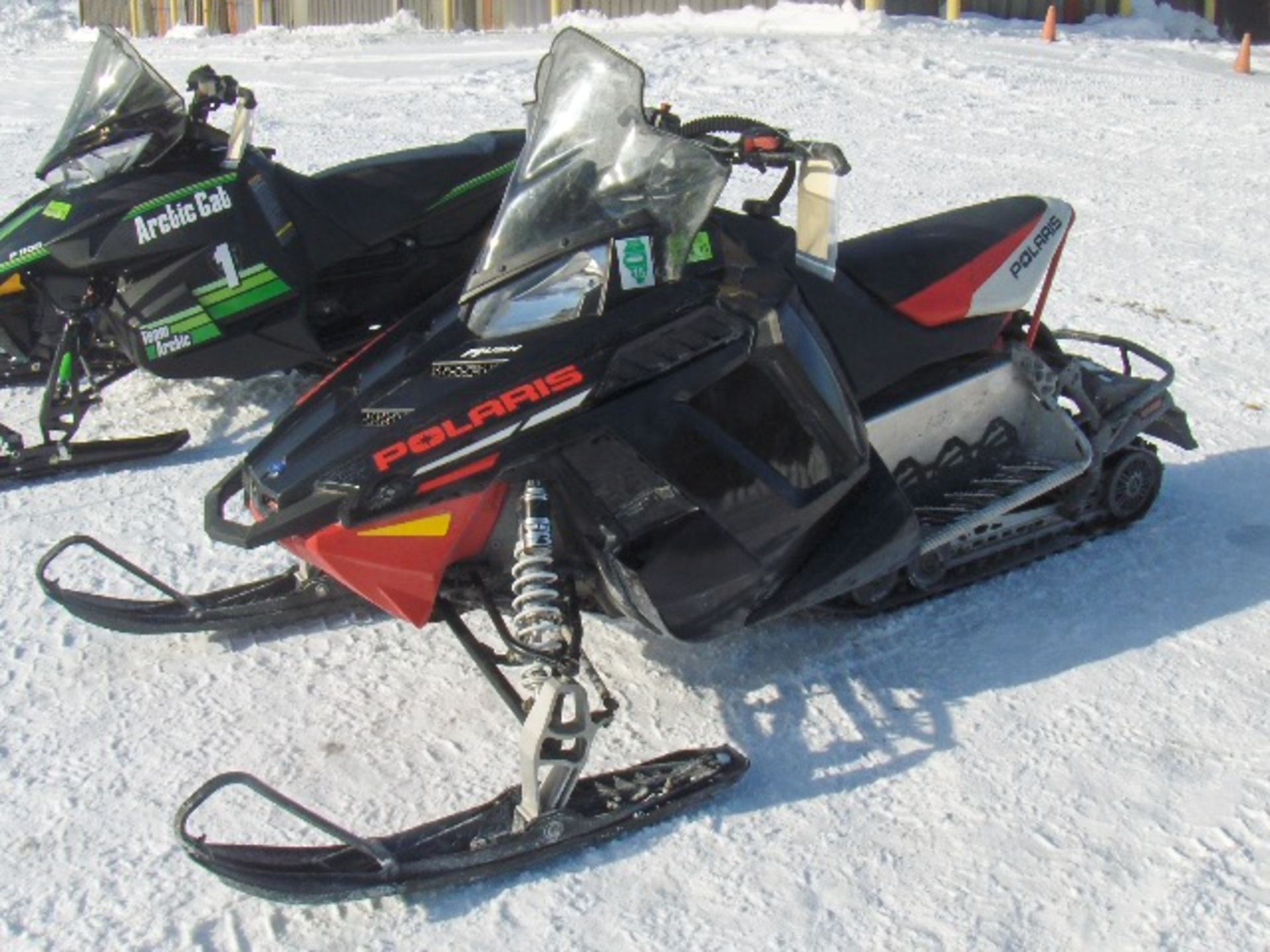 2012 POLARIS 800 RUSH PRO R  SN1BP8GS8CC489094 snowmobile, owner started at time of auction check