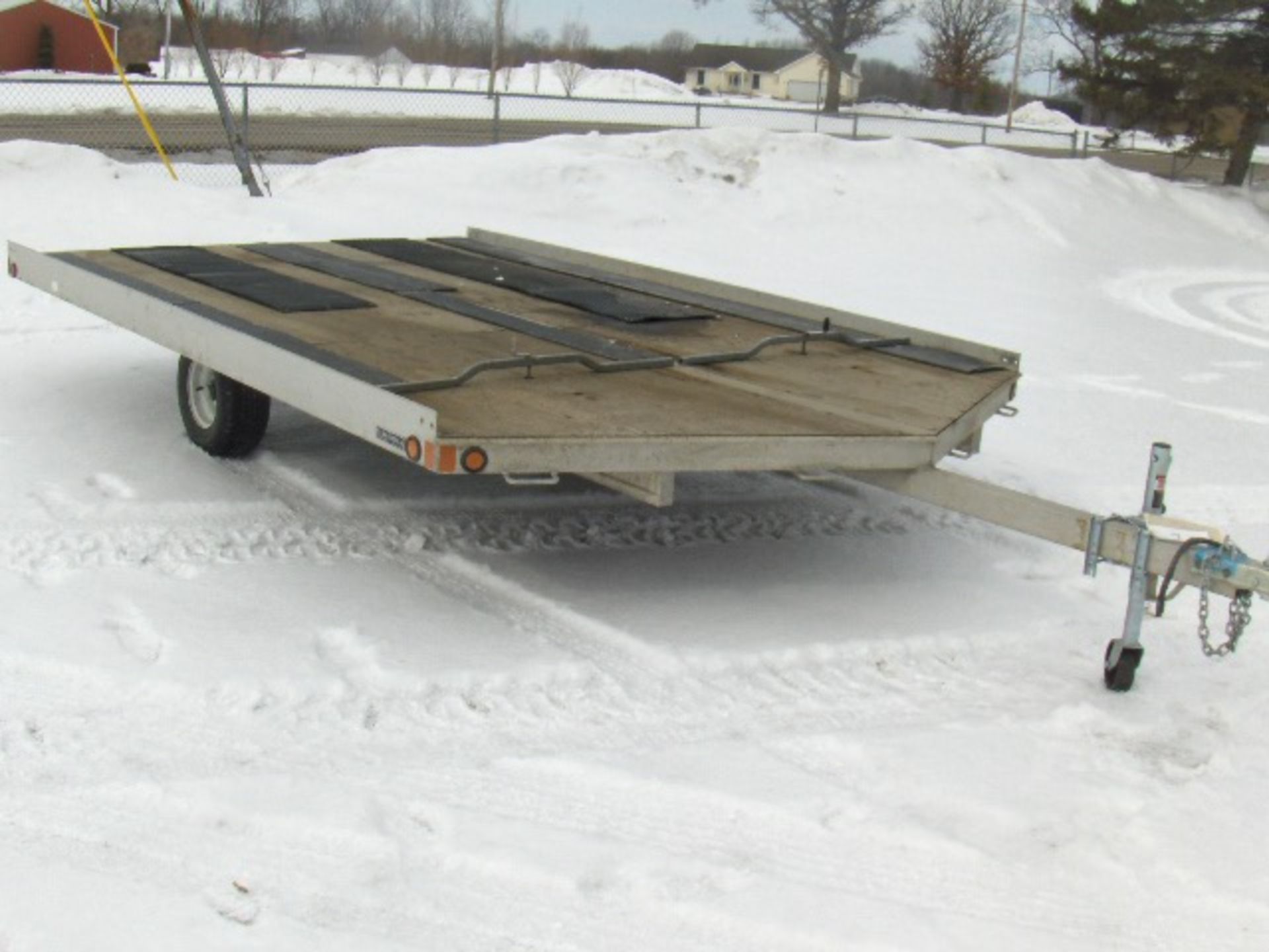 2003 RANCE 12 FOOT 1 AXLE  4PVSD12114E0 trailer, new tires, new rims, new trailer tongue, 12 foot,