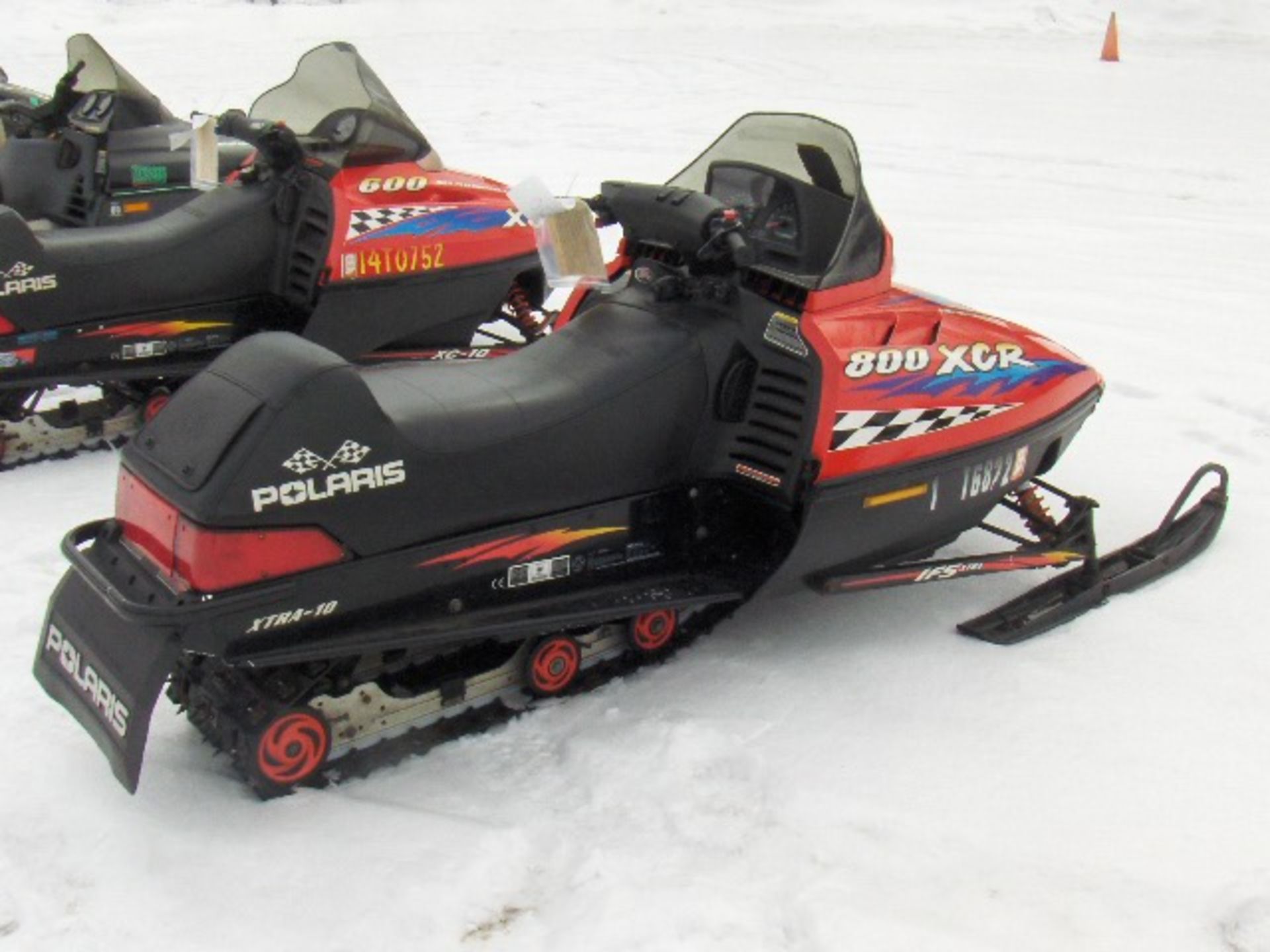 1999 POLARIS 800 800 XCR 4XAAB8AS4XC078293 Snowmobile, owner started at the time of check-in, new - Image 3 of 3