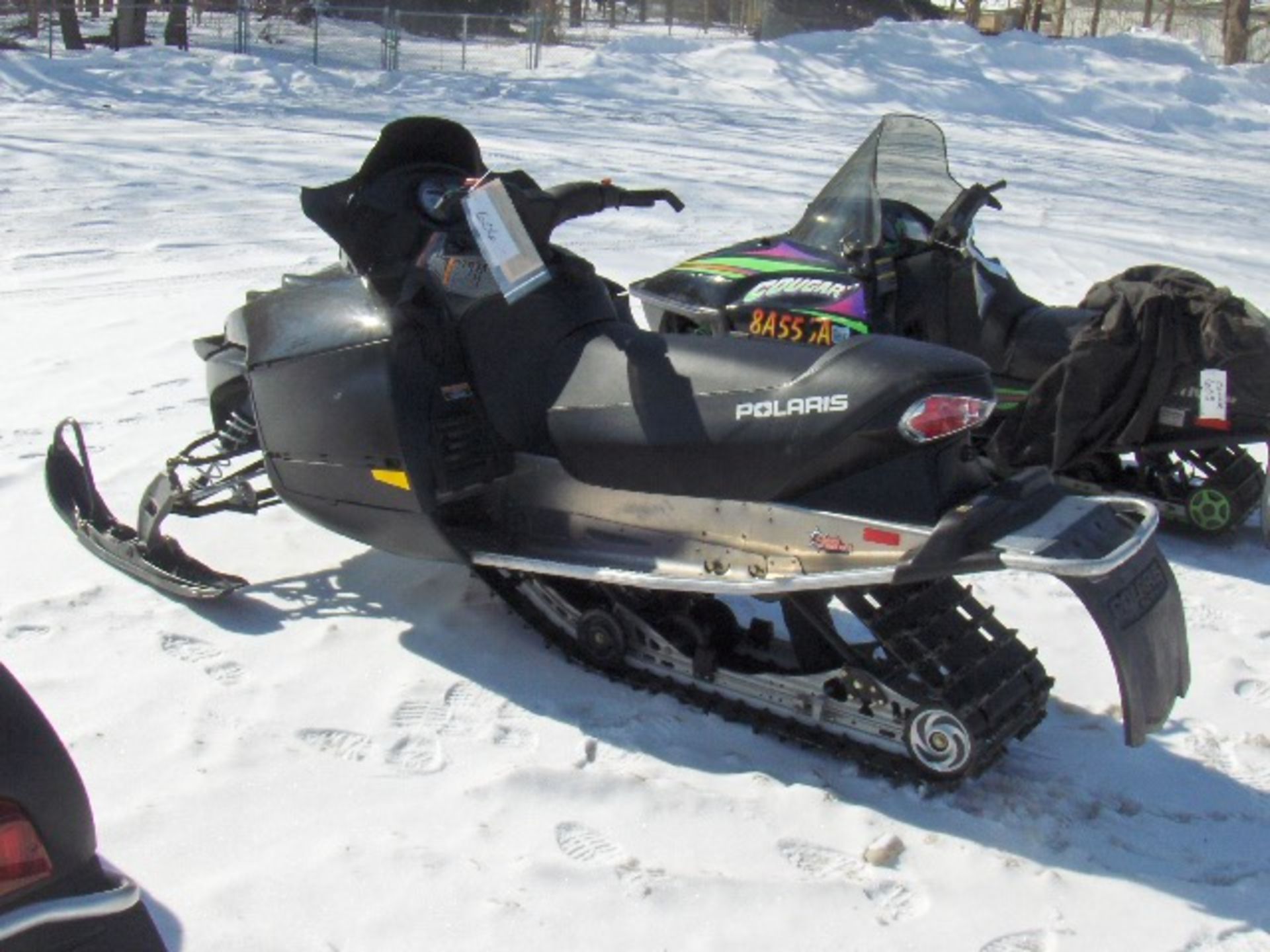 2008 POLARIS 750 SWITCHBACK 4XAMN50A98B299780 snowmobile, owner started at time of check-in, - Image 4 of 4