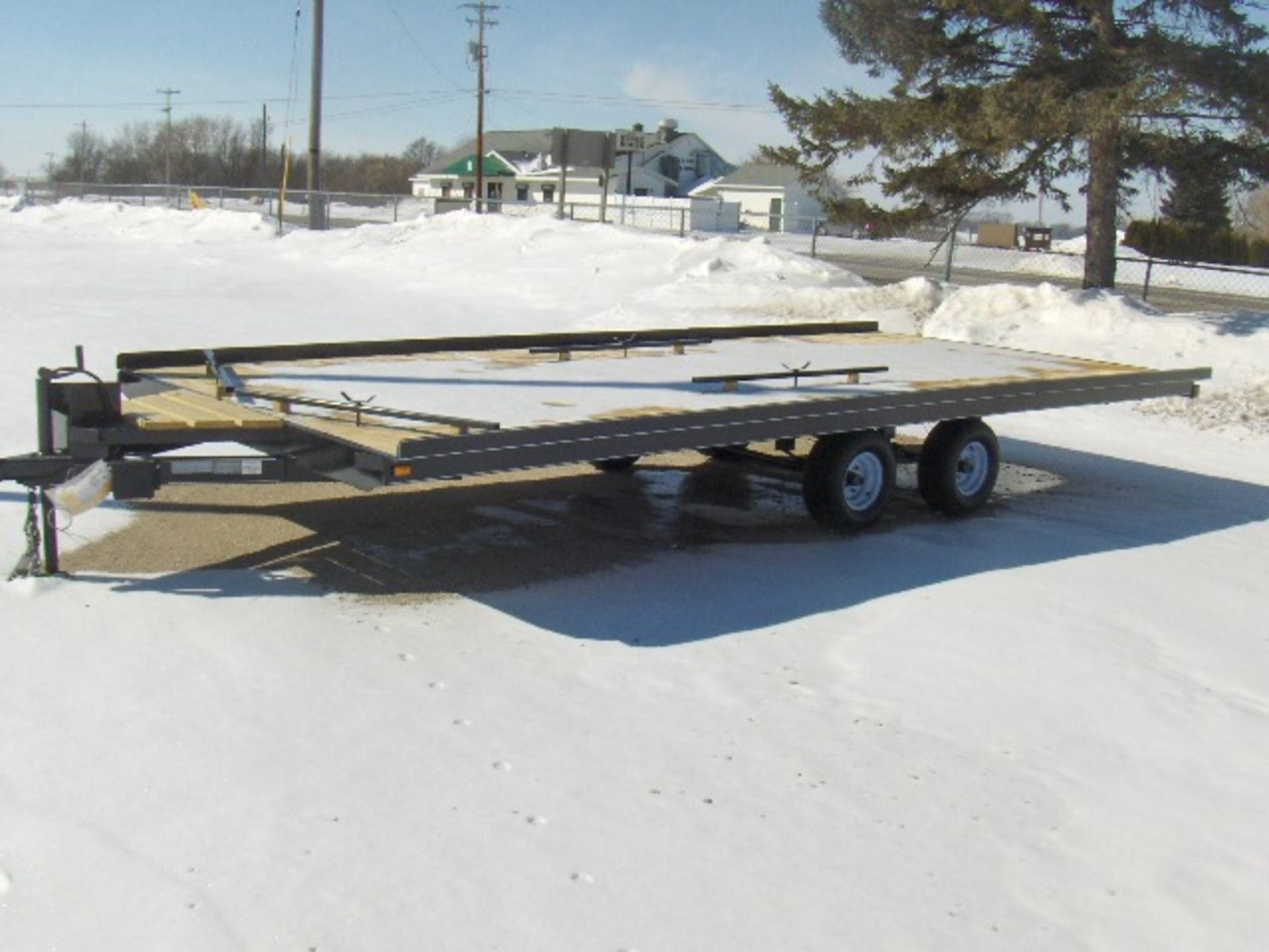 2015 JRC 2 AXLE 102 X 18 FT 1J9D31824F1361811 trailer, 18 foot, 2 axle, sold with a certificate of - Image 2 of 2