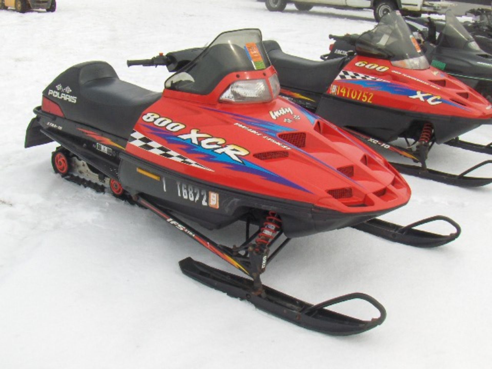 1999 POLARIS 800 800 XCR 4XAAB8AS4XC078293 Snowmobile, owner started at the time of check-in, new - Image 2 of 3