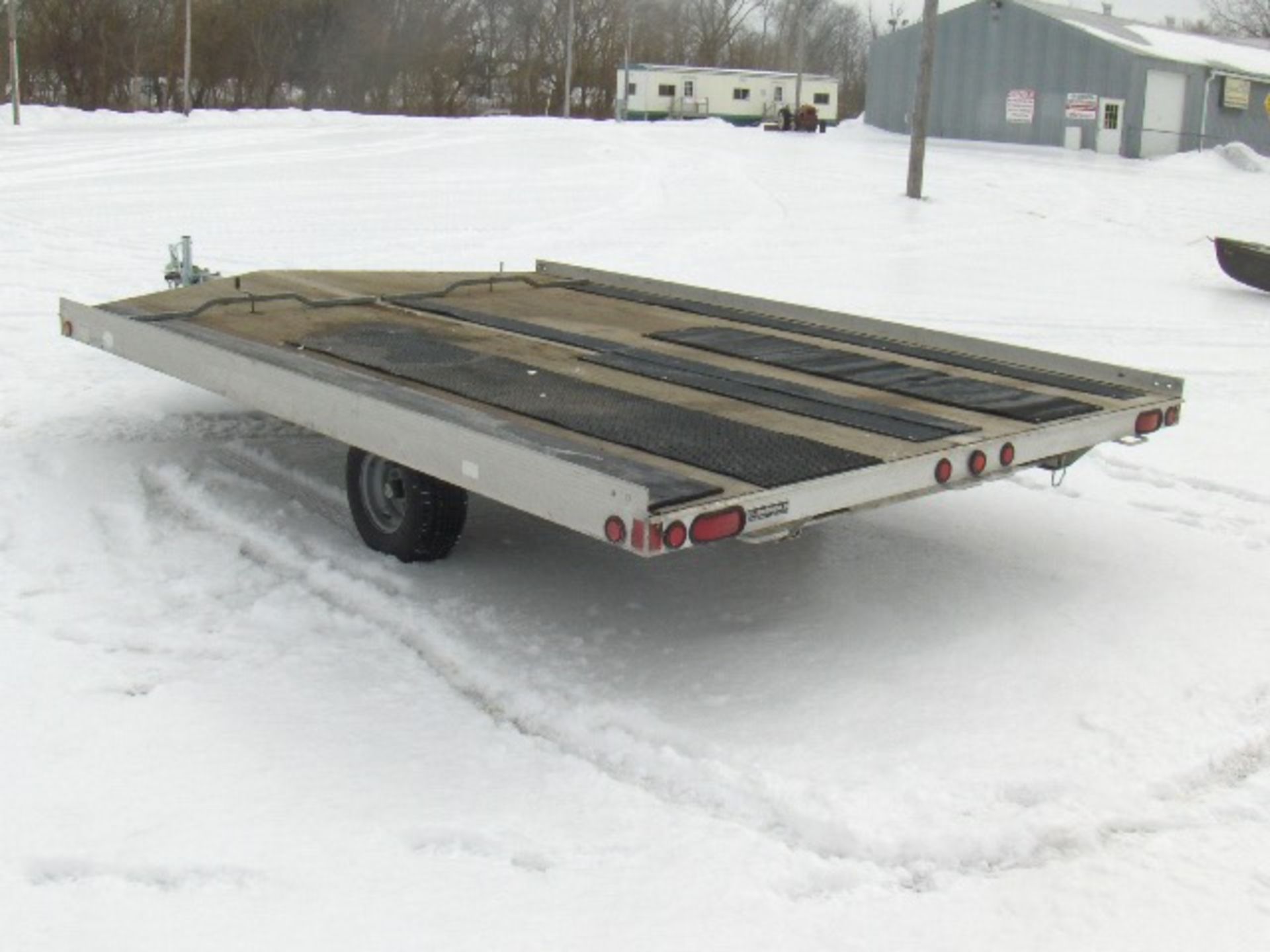 2003 RANCE 12 FOOT 1 AXLE  4PVSD12114E0 trailer, new tires, new rims, new trailer tongue, 12 foot, - Image 2 of 2