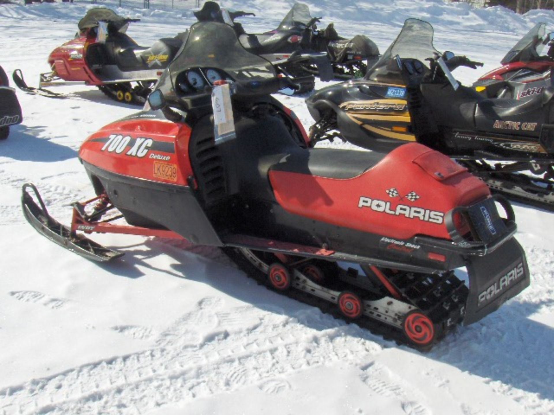 2000 POLARIS 700 XC DELUXE 4XASD7AS3YB051649 snowmobile, owner started at time of check-in, electric - Image 5 of 5