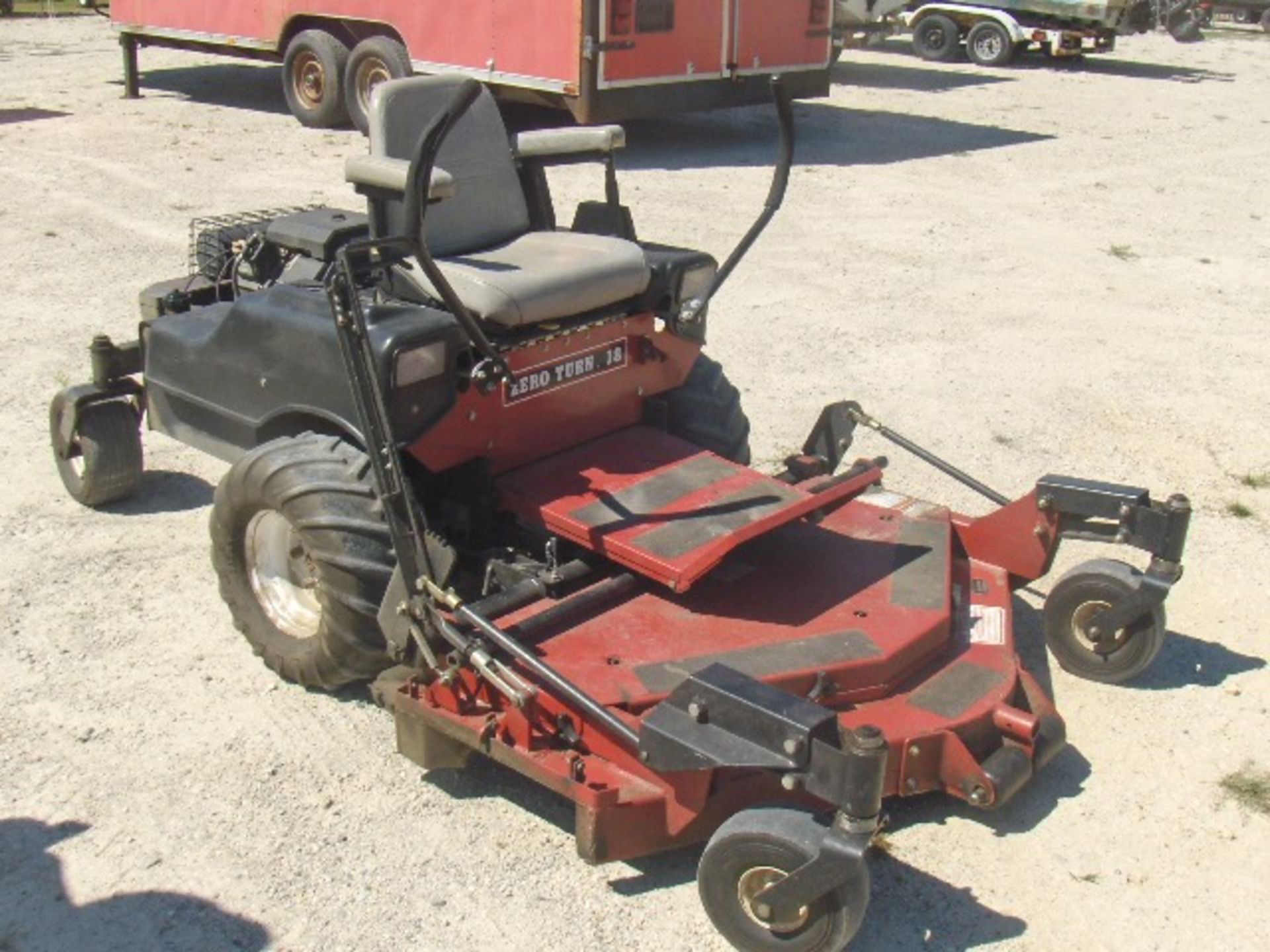 2001 Bush Hog, ZT 18HP, Zero turn mower, Owner started at time of auction check in, electric