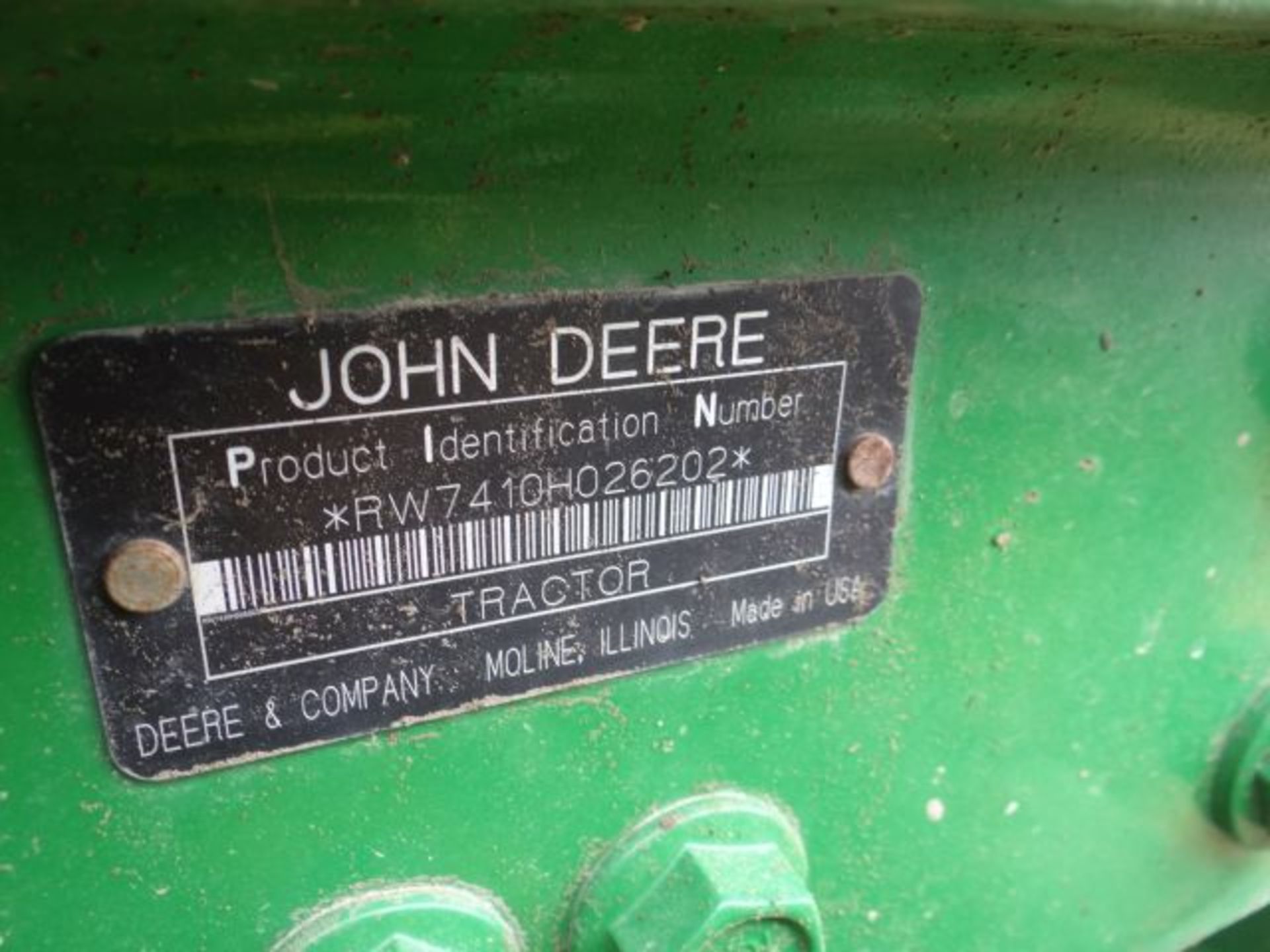 JD 7410 Tractor, 1999 - Image 3 of 5