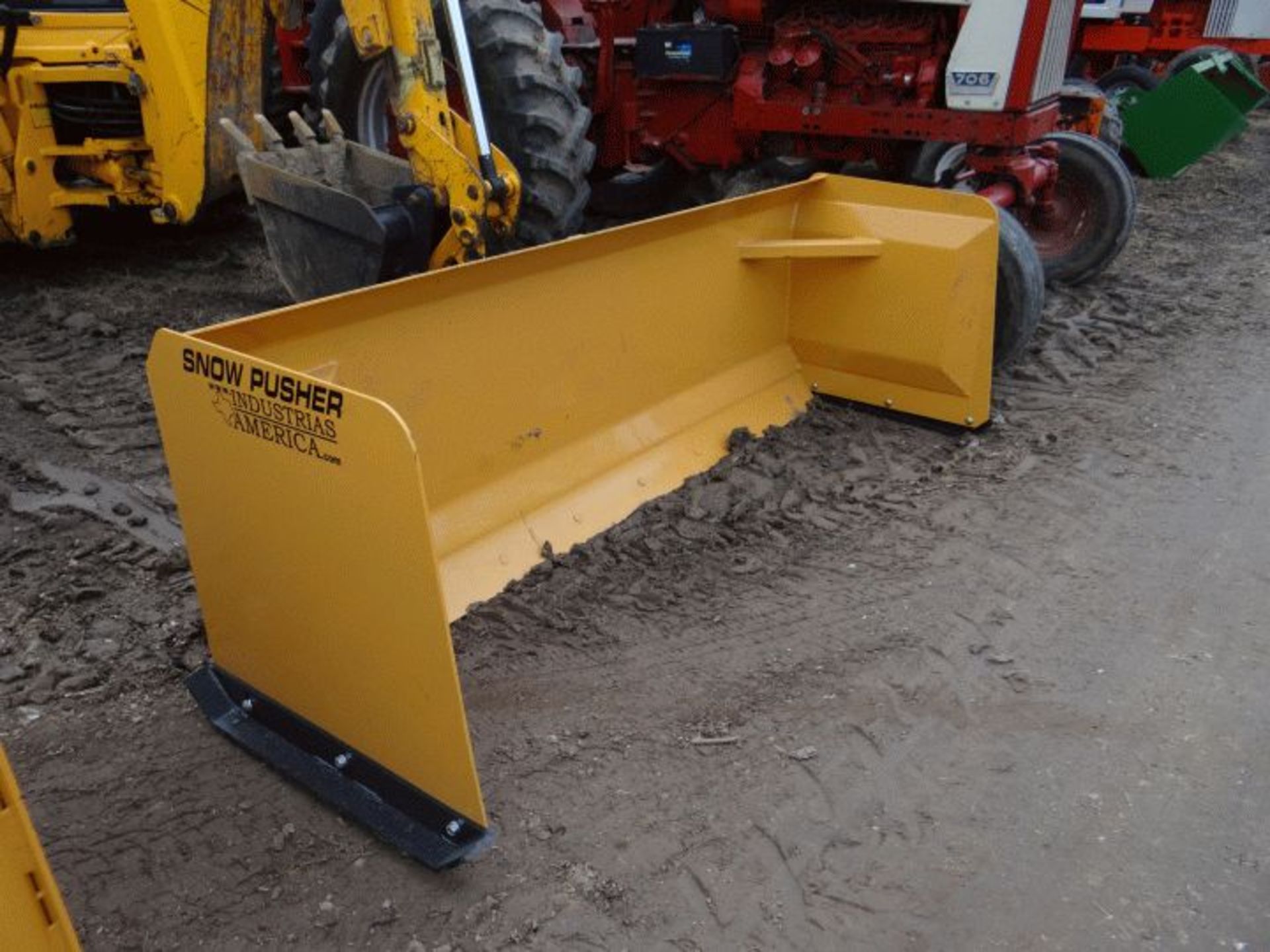 Lot # 2291 Snow Pusher for Skid Steer