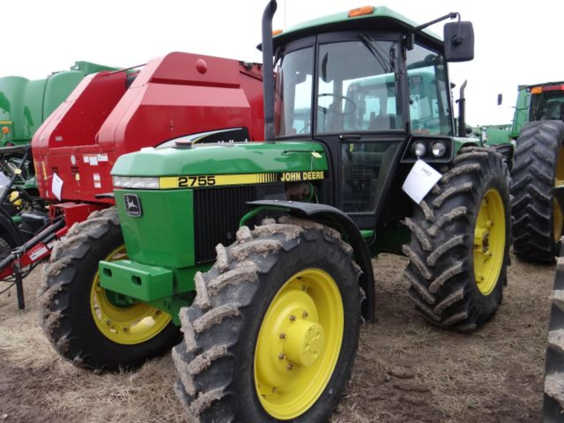 Lot # 1002 JD 2755 Tractor 5954 hrs, MFWD, Dual PTO, 2 SCV