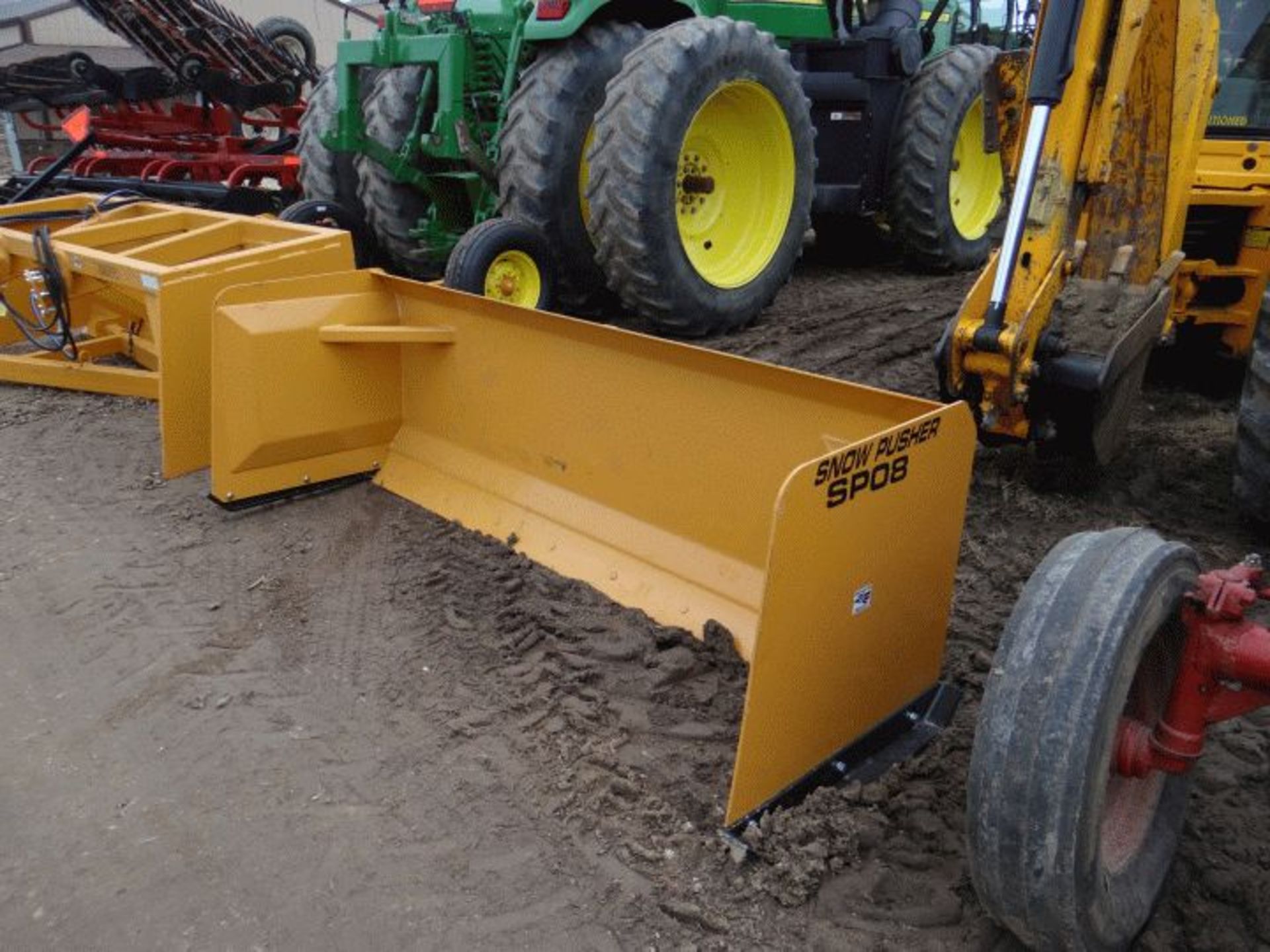 Lot # 2291 Snow Pusher for Skid Steer - Image 2 of 3