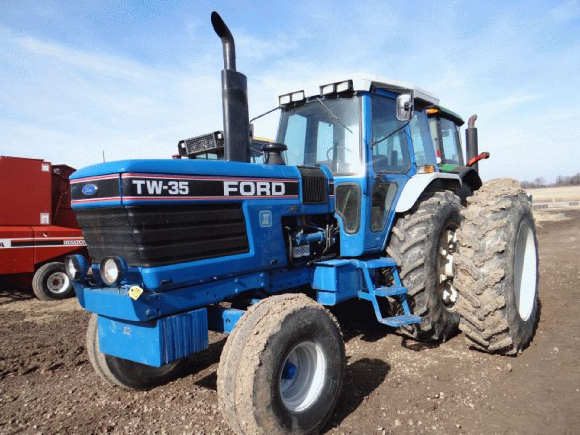 Lot # 2199 Ford TW35 Tractor, 1989 3300 hrs, Dual PTO, Duals