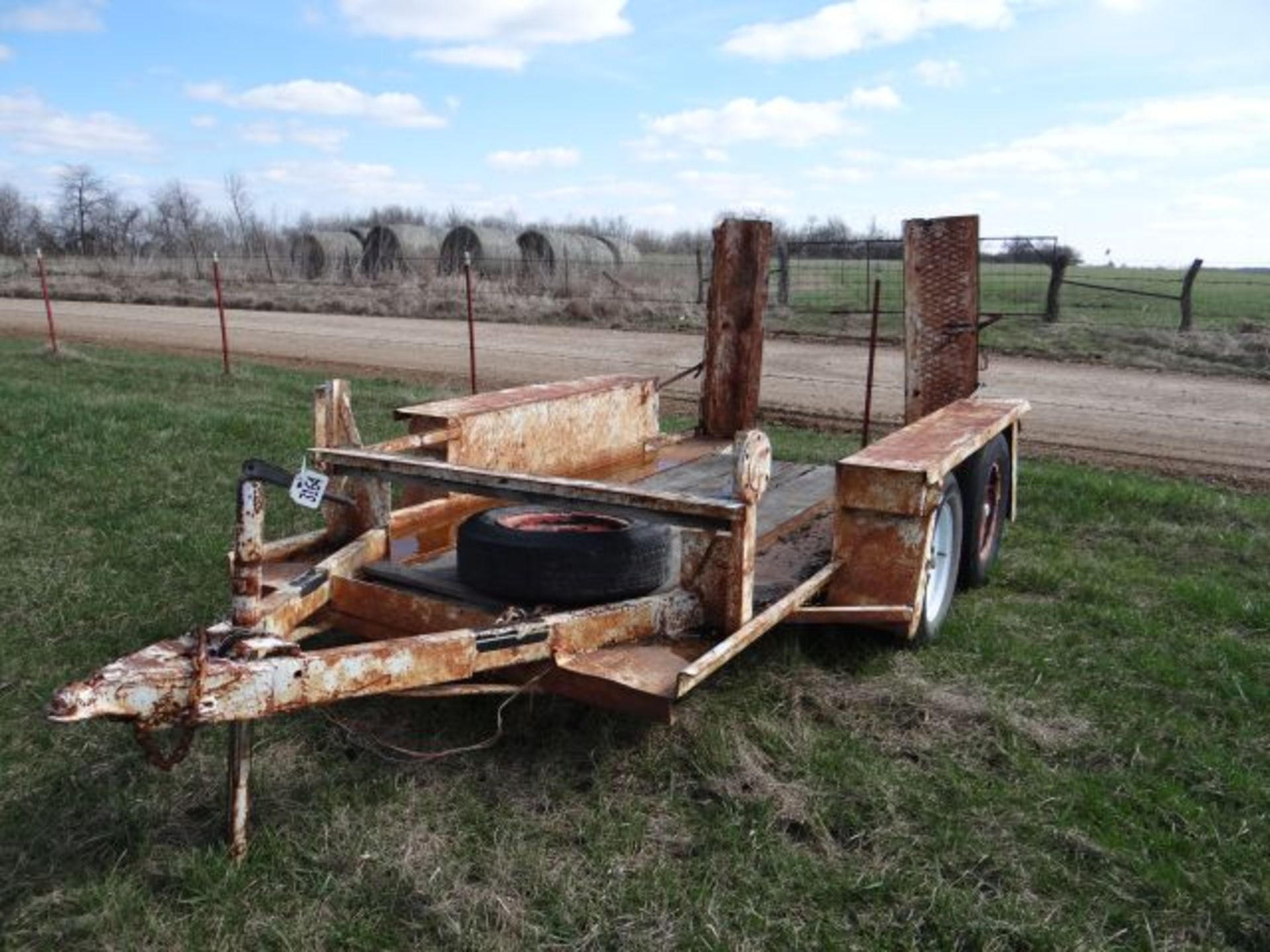 Lot 3164 BobCat Trailer No Title