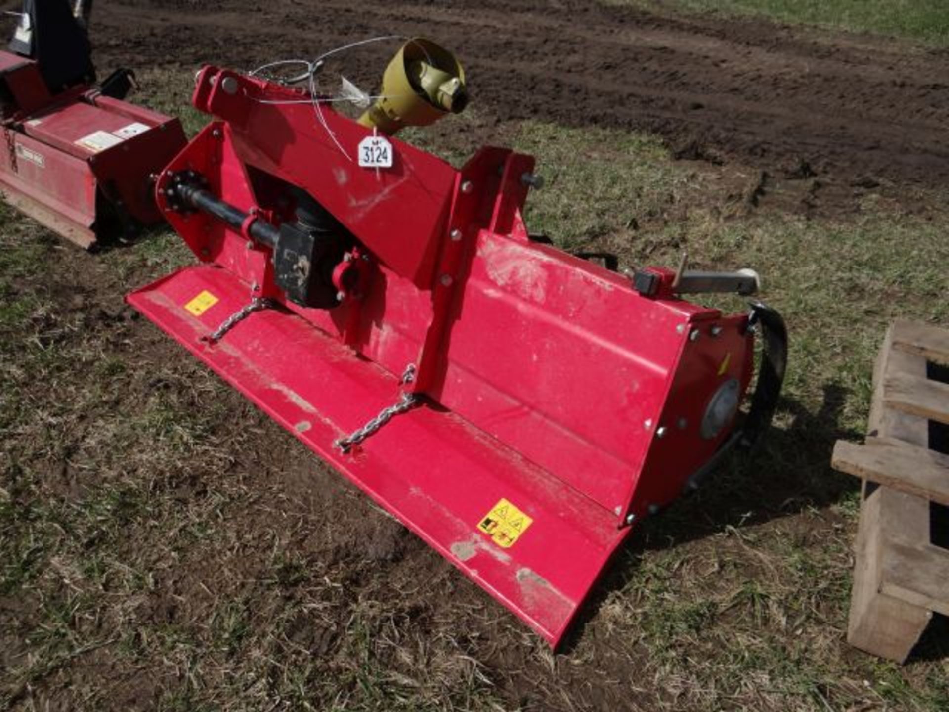 Lot 3124 Farmline 6' Tiller 3pt, Little Use