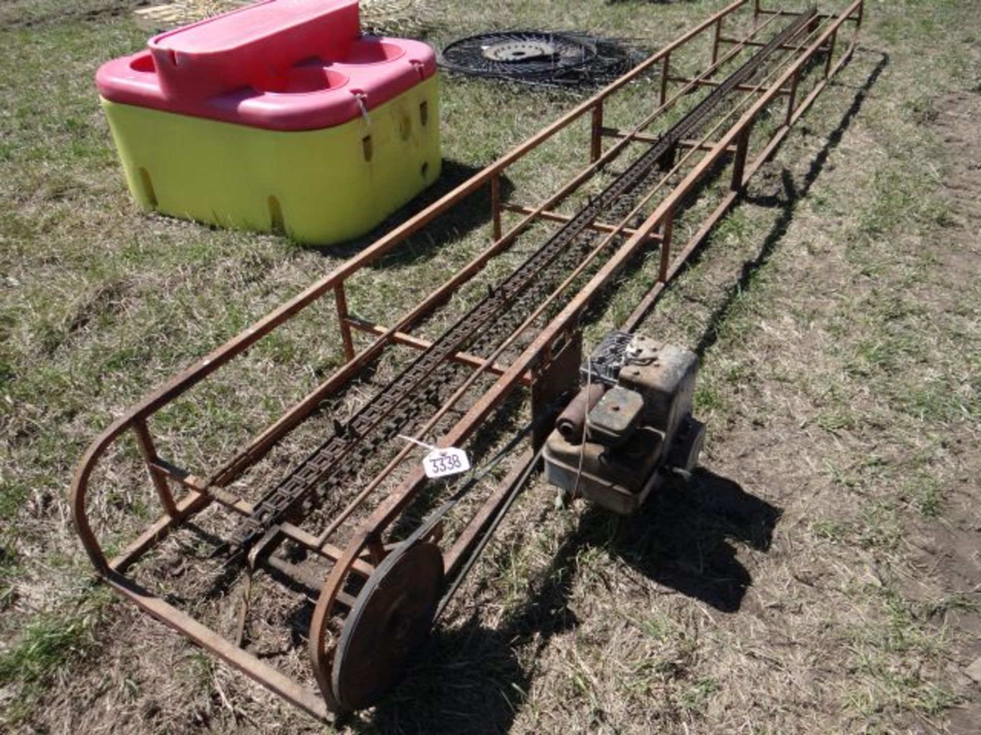 Lot 3338 Bale Elevator Gas Enging, Needs Tune-up