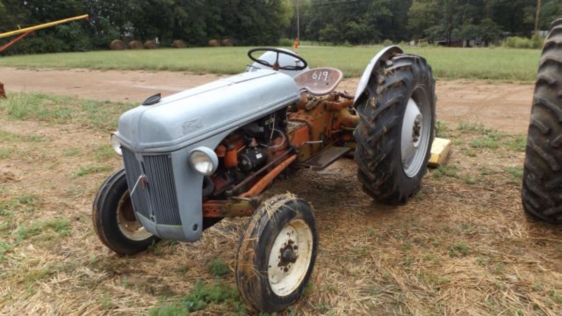 Lot 619 Ford 8N Tractor, 1949 w/Mower