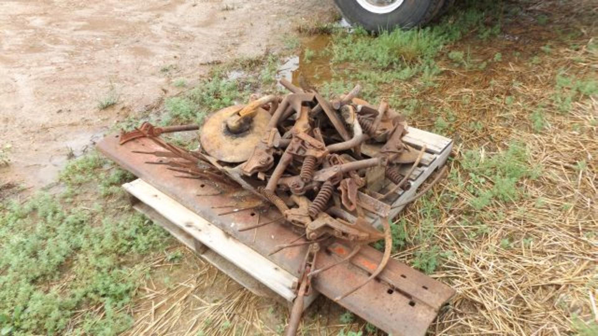 Lot 596 Cub Tractor, 1948 w/Blade, Cultivator - Image 2 of 3