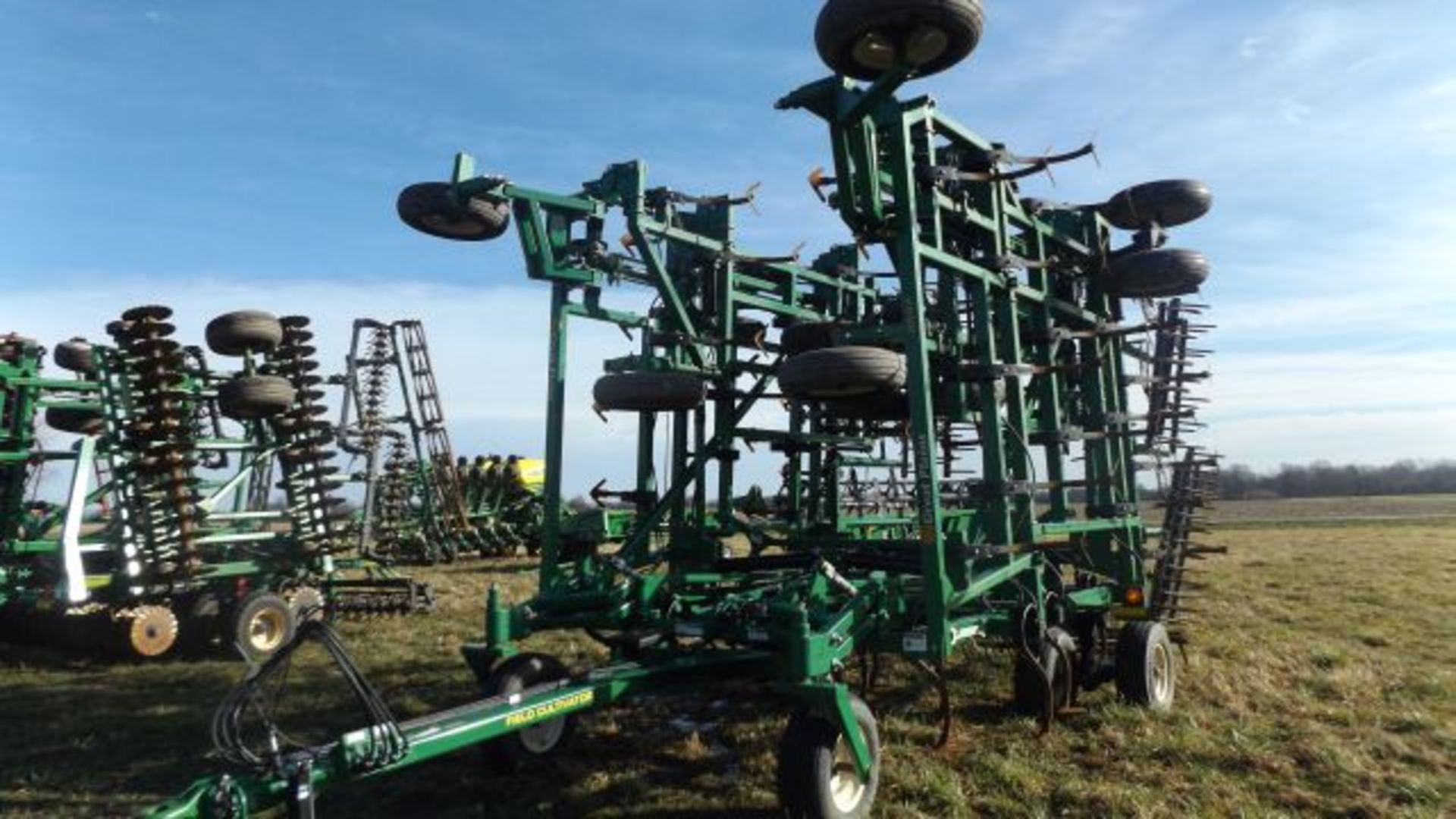 Great Plains 8544 Field Cultivator, 44’, Floating Hitch, 4 Bar Spike, Sr#GP1837CC