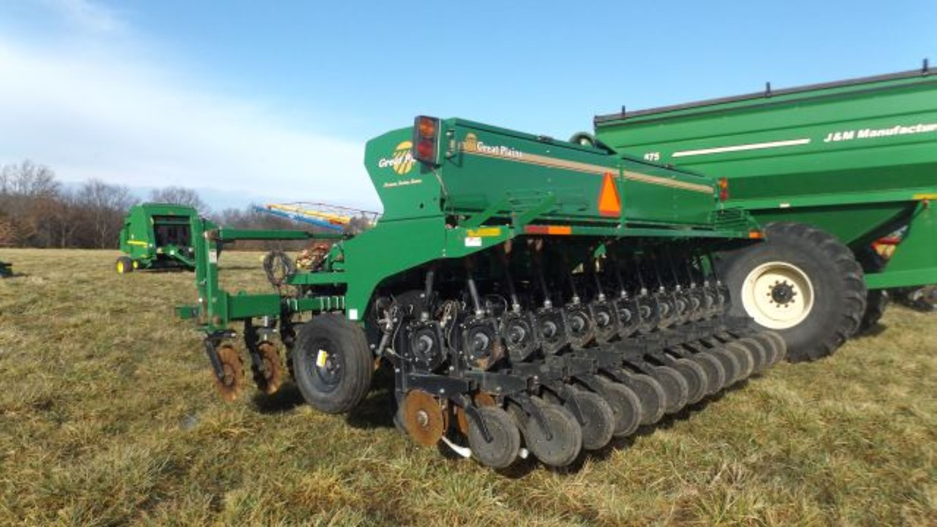 Great Plains 1510P Drill, 24’, 7 ½” Spacing, w/CPH 15 No Till Caddy, Sr#102690 - Image 2 of 3