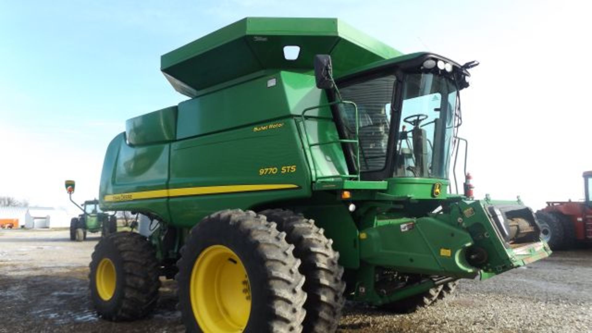 2009 JD 9770 Combine, 1475/1150 Hrs., Contour Master, 4wd, Extended Wear Concaves, High Capacity - Image 2 of 5