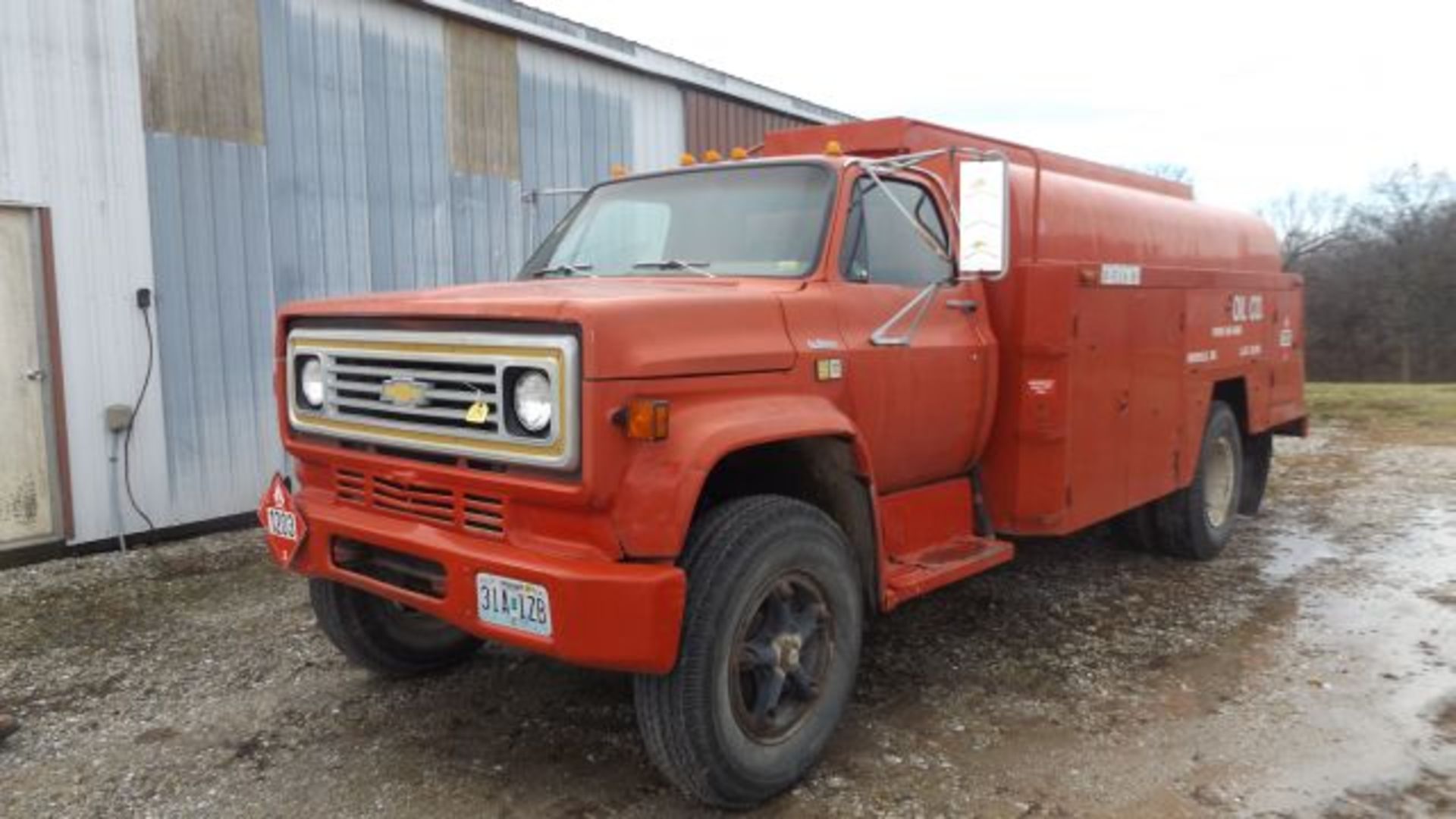 1980 Chevy 70 Truck, 37,915 Miles, 4&2 Trans, Brownie Fuel Bed w/Pumps & Reels, Vin#C17DBAV103048