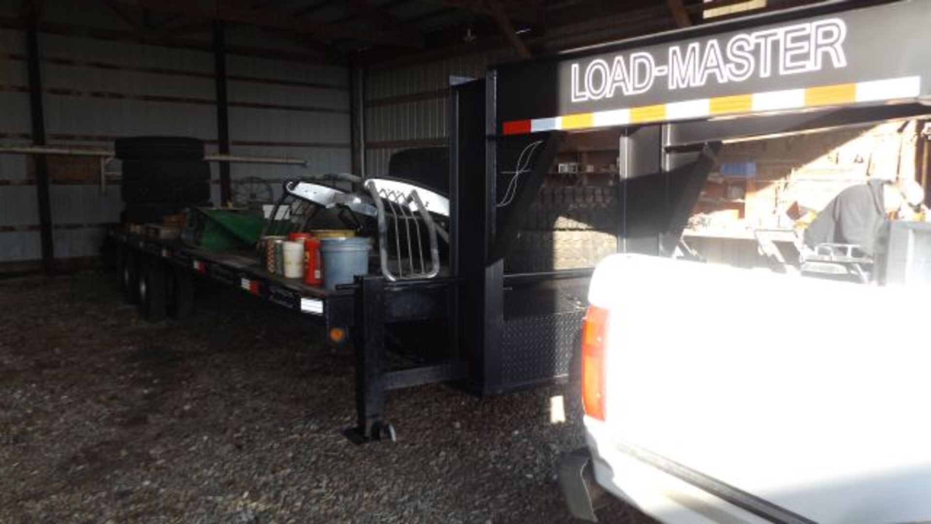 2010 Load Master Flatbed Trailer, 30-2’, Gooseneck, 3 Ramps, Vin#4JLHF3029AG000348 - Image 4 of 4