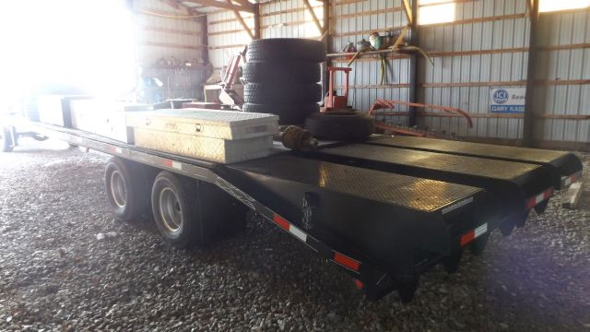 2010 Load Master Flatbed Trailer, 30-2’, Gooseneck, 3 Ramps, Vin#4JLHF3029AG000348 - Image 2 of 4