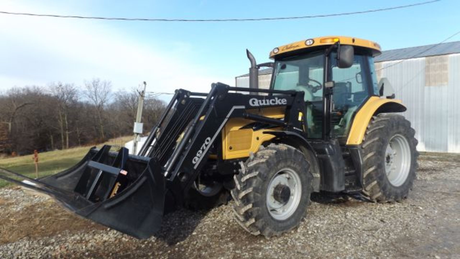 2004 AGCO Challenger MT525B Tractor, 4781 Hrs., Cab, MFWD, LHR, Partial Power Shift, 18.4R34 Rear,