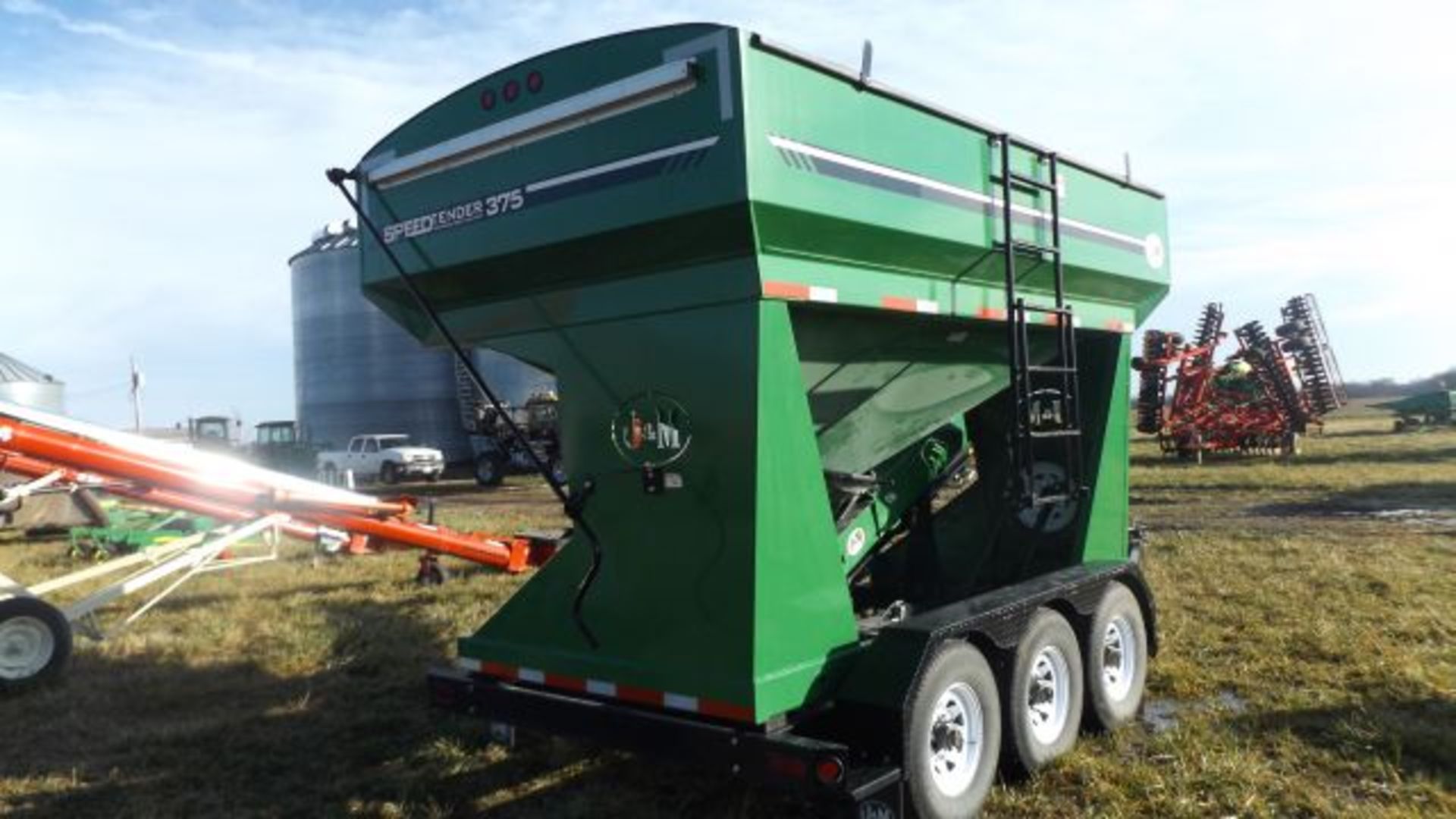 J&M 375 Seed Tender, Triple Axle, Sr#03427 - Image 3 of 3