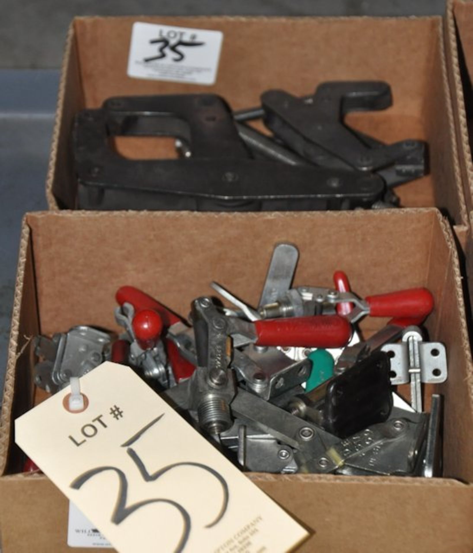 Lot-Assorted Clamps in (2) Boxes