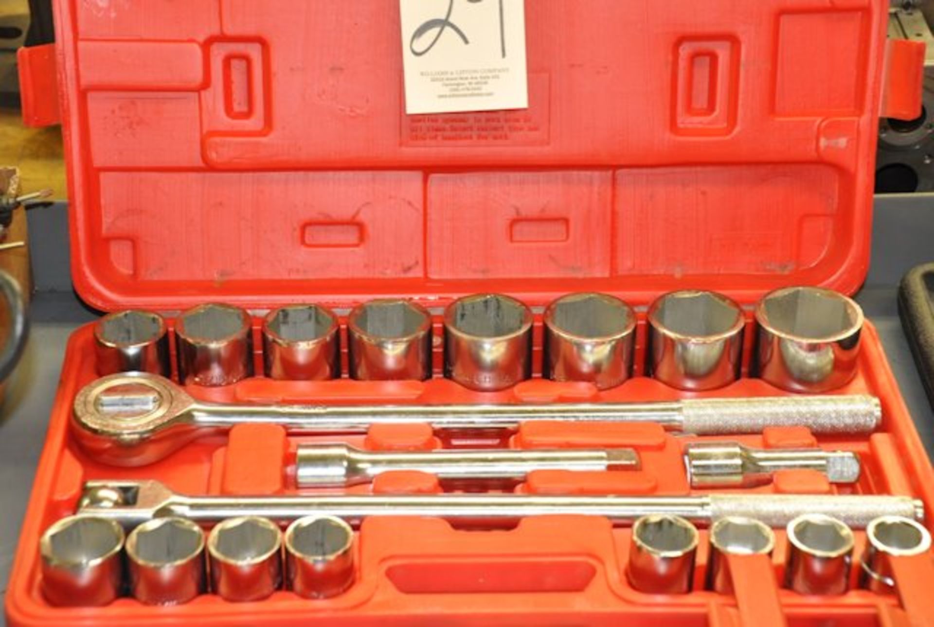 MIT 3/4" Drive Ratchet & Socket Set