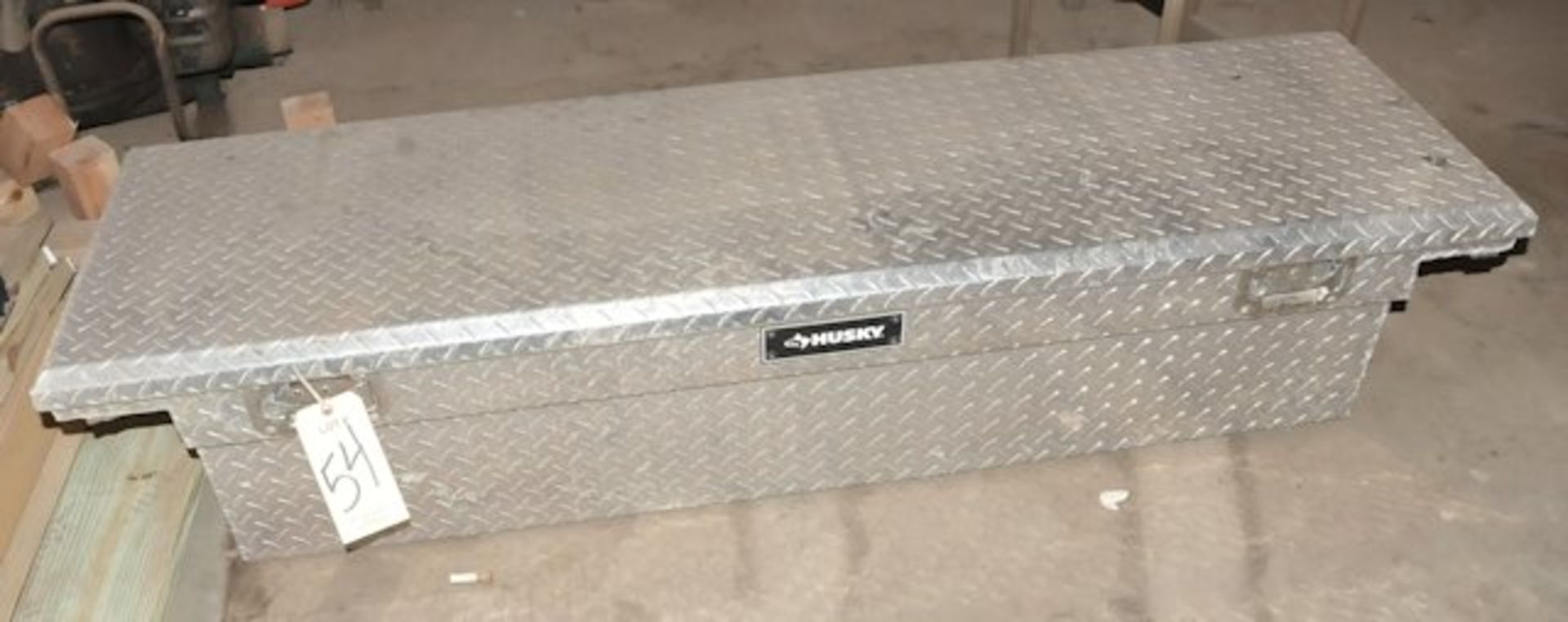 HUSKY Diamond Plate Truck Tool Box