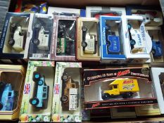 Thirty die-cast model motor vehicles Lledo, Days Gone and similar,