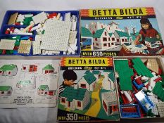 Two boxes of Betta Bilda by Airfix,