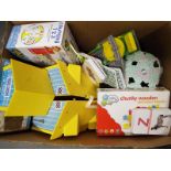 A good mixed lot of children's pre-school toys to include jigsaws, counting games, alphabet cards,