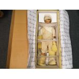 A dressed doll entitled Austin by Thelma Resch,