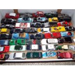 Approximately 44 diecast model motor cars, predominantly excellent+,