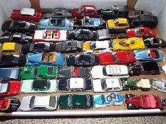 Approximately 44 diecast model motor cars, predominantly excellent+,