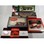 Five Corgi / Corgi Classics boxed sets comprising Eddie Stobart AEC truck and trailer including