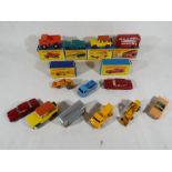 A collection of Matchbox Series 1-75 diecast models by Lesney comprising The Londoner (bus) # 17