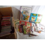 A collection of Andy Pandy books, Naughty George, Captain Pugwash and the Elephant pocket books,