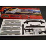 Hornby model railways - a Hornby OO gauge Eurostar boxed train set R1071 - Est £60 - £80