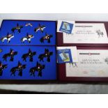 Britains - two boxed sets, The Life Guards Mounted Band Set 1 and Set 2,