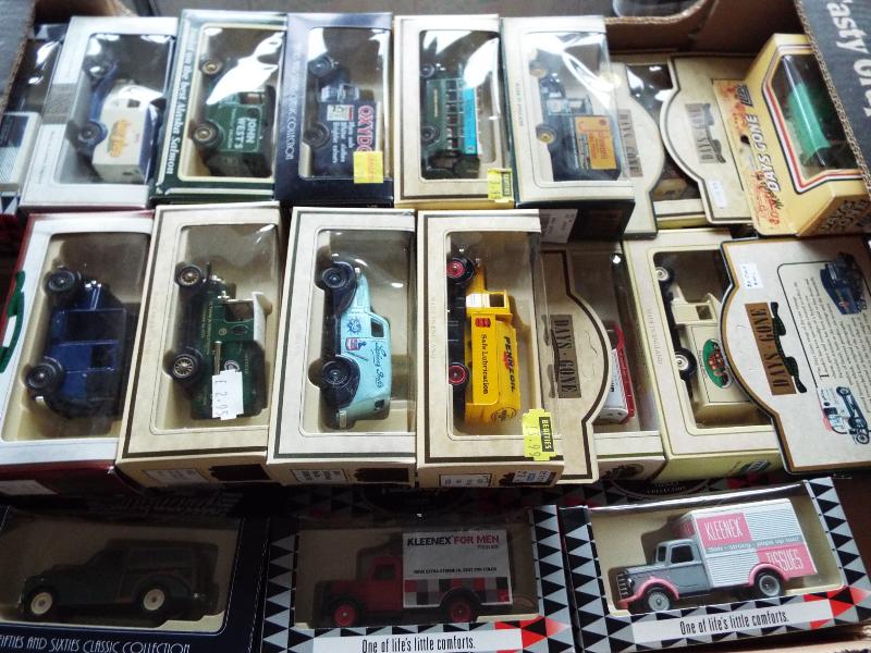 Thirty die-cast model motor vehicles, predominantly Days Gone,