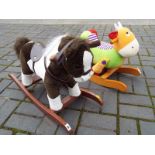 Two rocking horses,