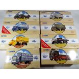 Eight Corgi Classics comprising Scammell Scarab Rail Freight 97910,