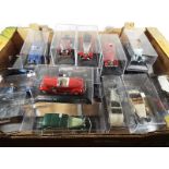 20 diecast model vintage motor vehicles,