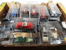 20 diecast model vintage motor vehicles,