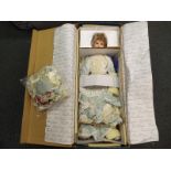 A dressed doll entitled Miss Margaret by Thelma Resch, MasterPiece Gallery,