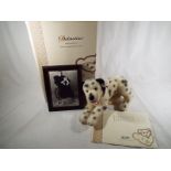 A Steiff Dalmation dog issued in a limited edition,