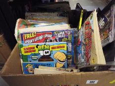 A collection of comics, pocket comics an